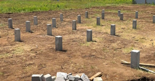 Фундамент на забивных жб сваях под ключ в лесном - фундамент из забивных железобетонных свай цена от 3161 руб/м2